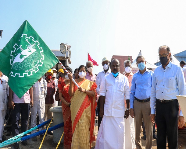 Delivery & Flag-Off Ceremony Of Two Marine Ambulance Boat For Kerala State Fisheries Department. 