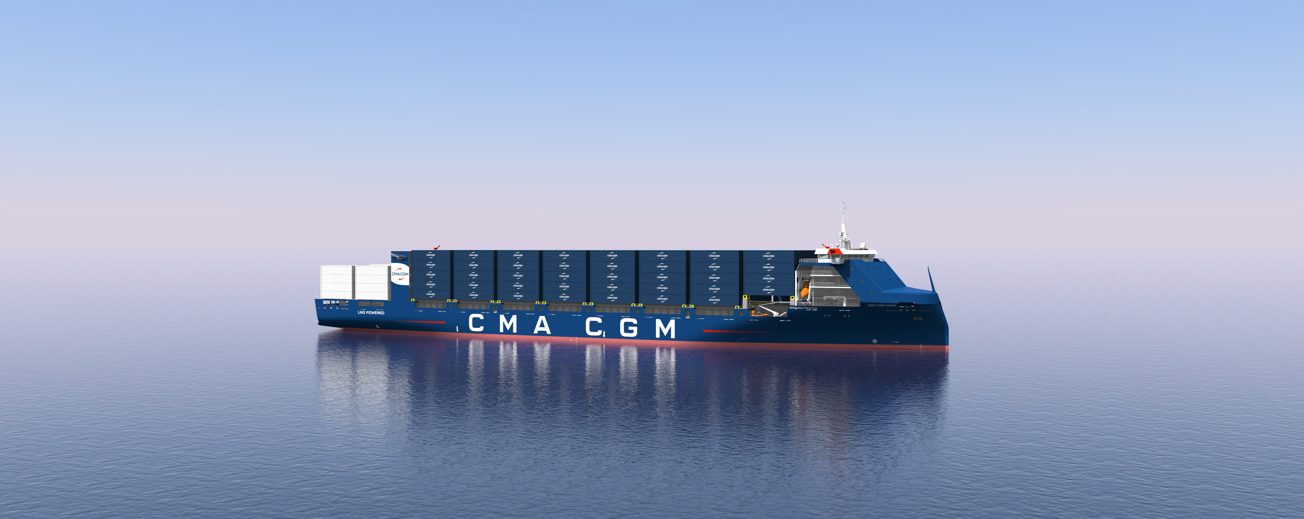 CMA CGM Group signs a letter of intent for six new 1700 TEU Dual-Fuel LNG Containerships built in In