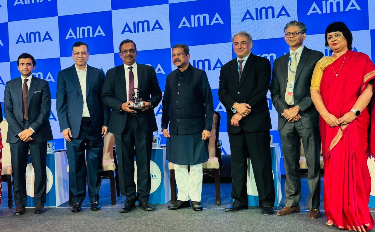 Cochin Shipyard Limited Honoured with “Outstanding PSU of the Year” Award at AIMA Leadership Excelle