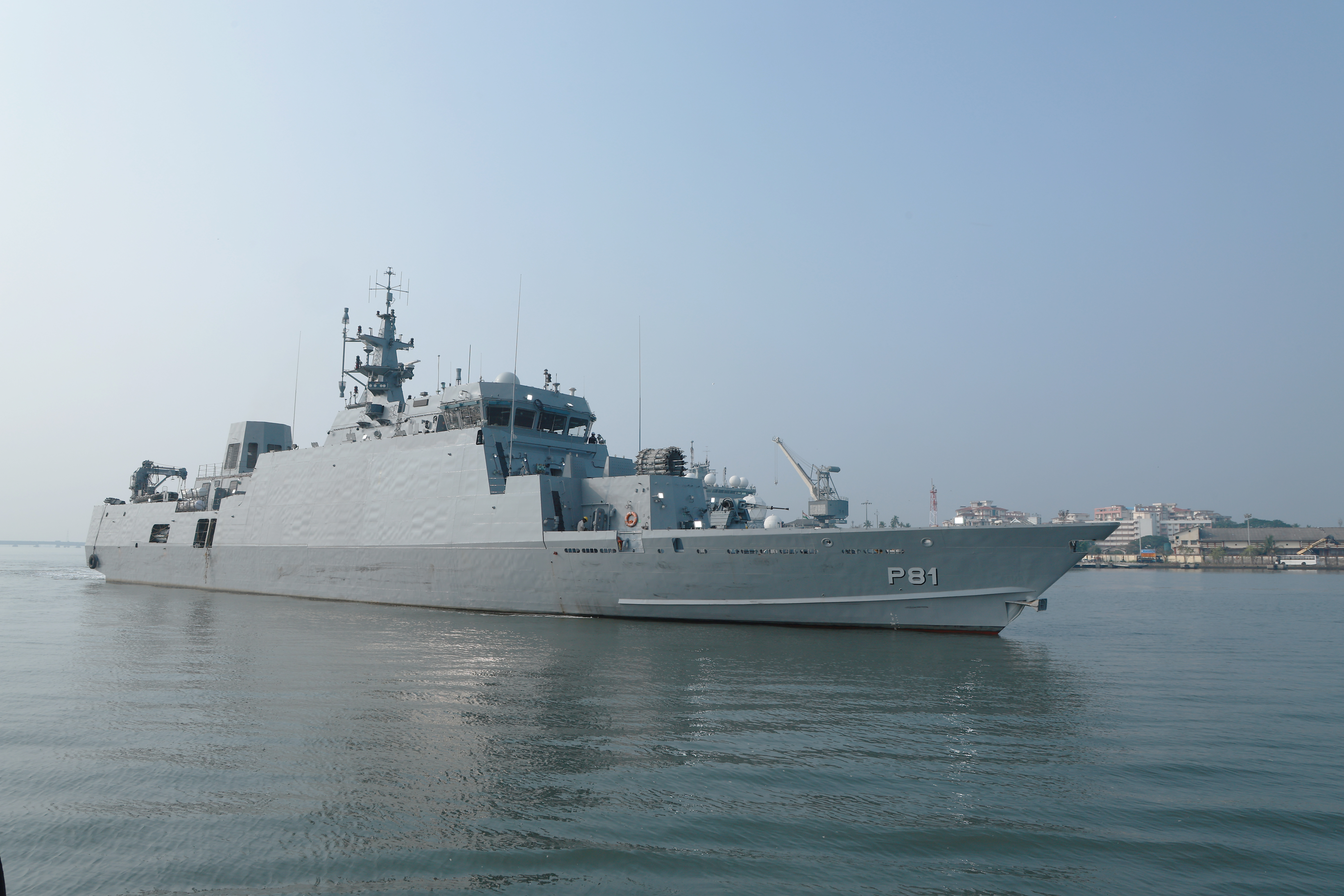 DELIVERY OF ‘MALWAN’- SECOND ANTI SUBMARINE WARFARE SHALLOW WATER CRAFT TO THE INDIAN NAVY