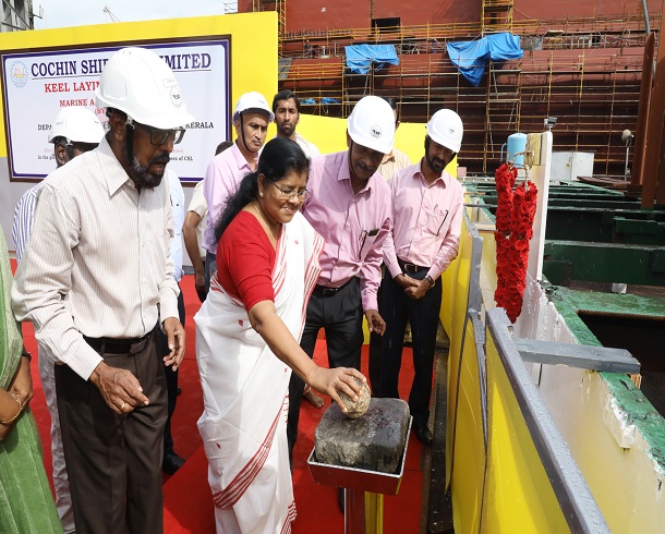 keel laying