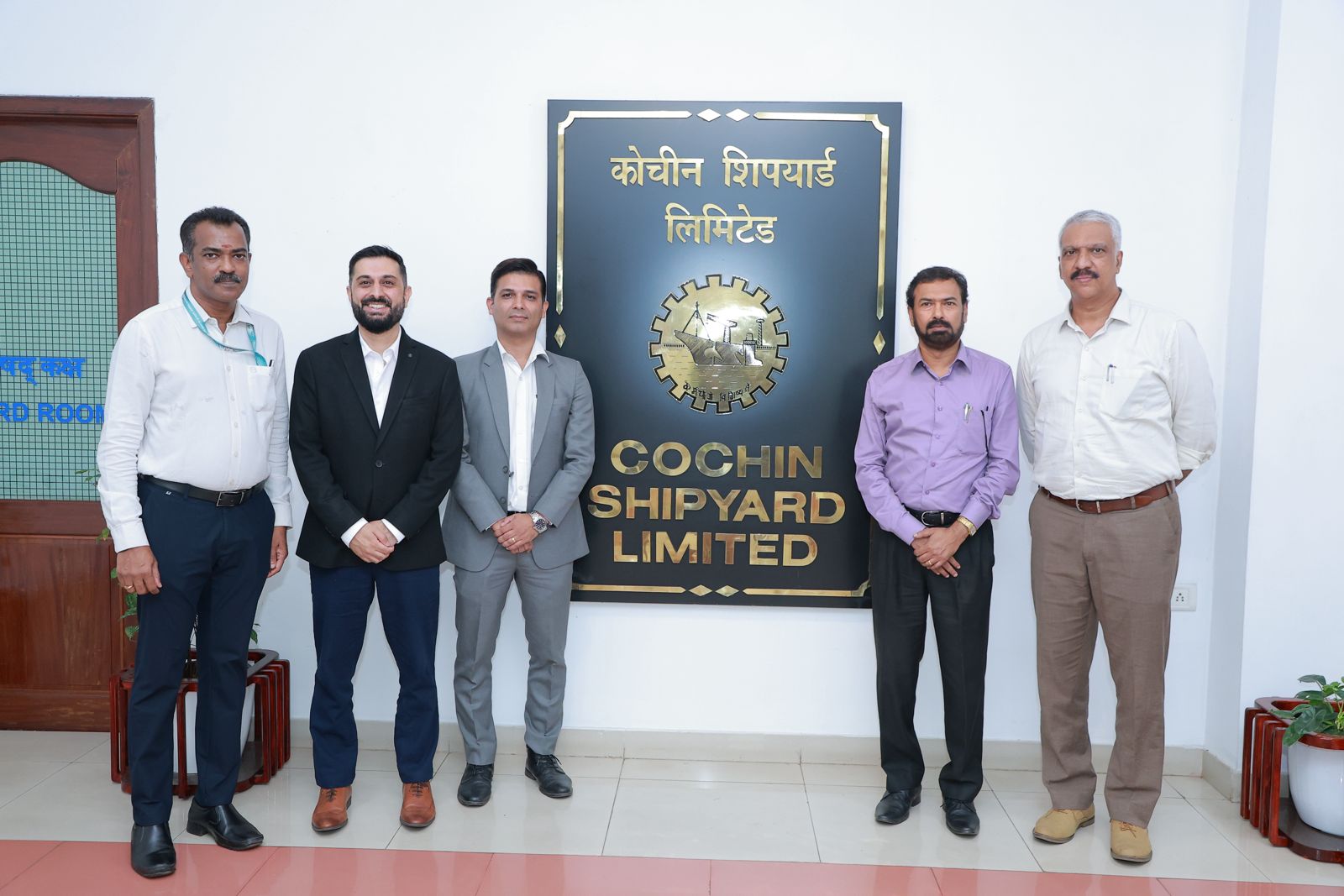 Cochin Shipyard Limited Signs Investment Agreement with Maritech Integrated Maritime Pvt. Ltd. under